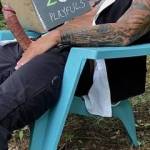 Sitting in the side yard reading. Apparently, some really good notes. Got my cock throbbing!!
Doesn’t it look like a wild ride and a great time?