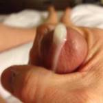 Exploding thick cum pic 1 of 4