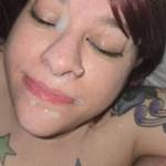 Hot load for a hot redhead. About time I  post something other than my dick and balls