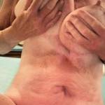 Nobody else around to suck my tits so guess I’ll do it myself.  It is rather fun!