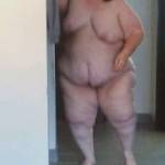 Posing in a hotel room