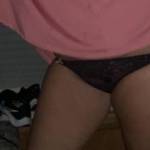 My black panties