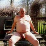 Finally getting warm enough to hang out naked outside!