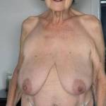 elder Lady posing