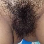 my wife her unshaved pussy