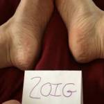 My genuine zoig request for you to cum on my feet