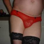Do my red panties look OK?