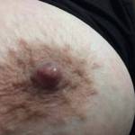 When Master pays special attention to my sensitive nippples... he can get a few drops of milk to cum out. He loves the taste. Would you like to play with my nipples?