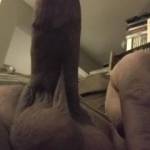 My cock standing at attention from all of the hot Zoig cams