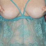 Sexy wife's beautiful nipples.