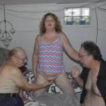 covered their hands with my cum