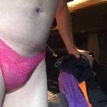 New pink thong