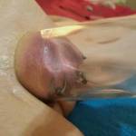 Close up pussy pumping