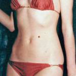 Another bikini shot. Slight bulge, I had pubes when that was taken :)