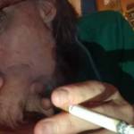 Smoking his hard dick