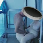 Risky outdoor sex on cruise ship balcony. Please comment.