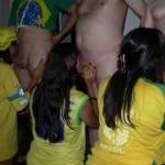 Our Brasilian Wiorld Cup party!! We start early lol!!
xxx