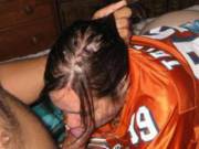 Football is back! 
I got her mouth someone wanna get back there and take care of that ass.
Classic repost