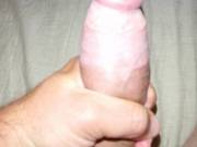 just me holding my erect cock