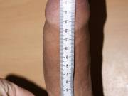 new measuring pic.. 17.5 cm lenght (6.9 inch)