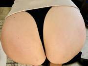 She’s bent over exposing herself for your pleasure.  What do you do when you walk in and see her like this ?