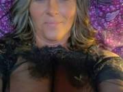 hot and ready, showing off her piercings