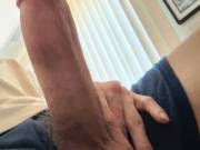 A bit of pre cum thinking about you. Care to taste?