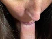 Wife swallows another warm load of cum!
