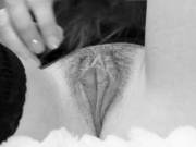 My wet hairy pussy ...