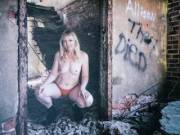 Love exploring abandoned places with this beauty . . . and I love her boldness in stripping down to nothing and posing for me! What do you guys think?