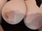 Do you wanna squeze my tits? Play with my nipples? Suck my nipples? ☺️