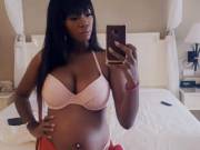 Gorgeous pregnant ebony