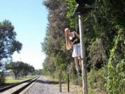 Trying to catch a train.. lol ;)