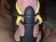 I really do enjoy these toys. The yellow is my favorite. The black one has a g-spot stimulator that I get to try out on my girl next week. Can't wait!