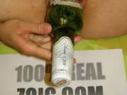 Stella Artois 0,5 litter. What would you like to start with first beer or my pussy? Maybe both at a same time?))