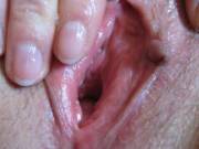 Gagging for cock and tongues...see how juicy I am now?