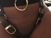 Toy harness, it keeps my vibrator in place