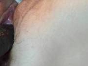 This BBC dildo makes for a fulfilling ending to a yoni massage.