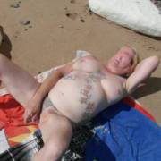 hi all
I do enjoy the thrill of being naked on the beach playing
horny comments welcome
mature couple