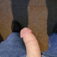Dick in jeans