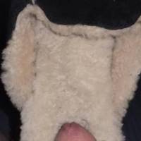 My tiny dick vs the label of the slipper