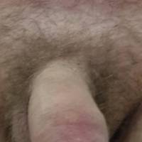 Front view of my dick while dick flashing and playing about