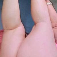 The last photo I posted got lots of sexy comments about my big butt. I also had some admirers of my thick meaty thighs. So here's a shot of me from my high heels to my ass and the chunky legs between. 🤗