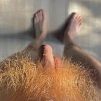 I got so much and long red hair on my dick :) 
What do you think about it? :)