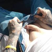 Waiting in the car and my wife wanted to see my dick