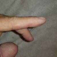 My precum this am was nice and thick ready to string out a bit and i got 2 strands, my dick was happy but was disappointing i did not do cum tribute for wellhungtongue69 yet. I want a load to build up for nice large release