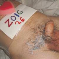 A frontal close up as I am on my recliner with heavy lube on my hair plus a close view of my dick and balls... A W290 camera was used.