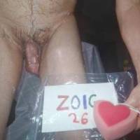 A frontal as I stand after some toy play with lube about my dick and skin...TG1 camera was used.