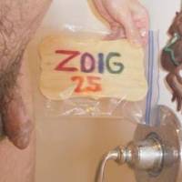 A side close up as I attempt to take a picture with a waterproof housing as I stand after soaping my dick/balls... Sony W290 camera was used.