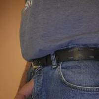 Dick in jeans